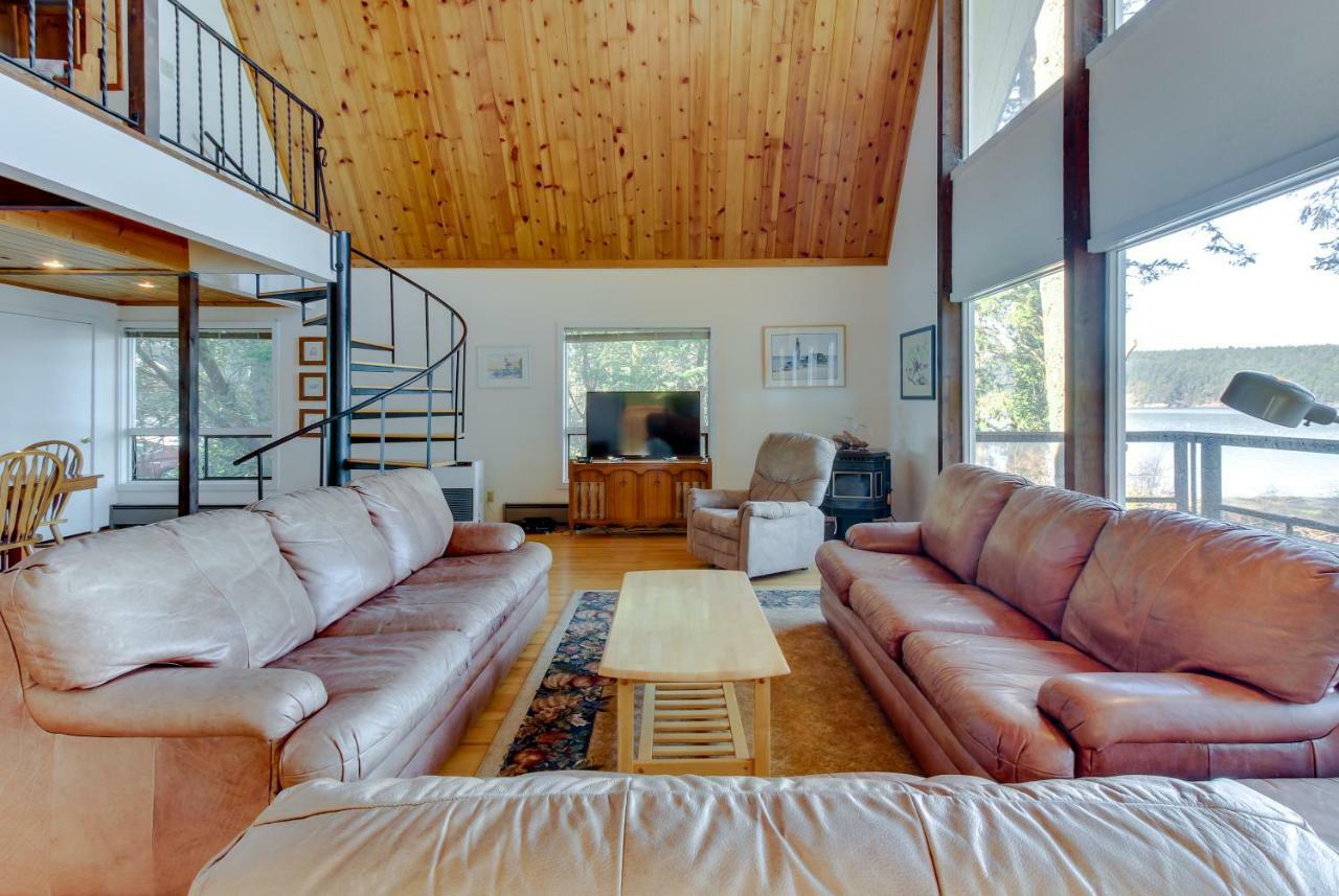Lopez Island Hunter Bay Waterfront Home Екстер'єр фото