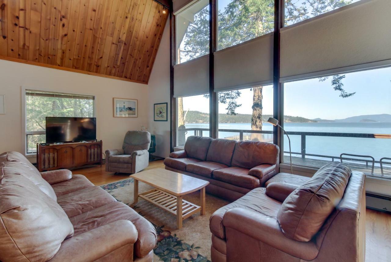 Lopez Island Hunter Bay Waterfront Home Екстер'єр фото