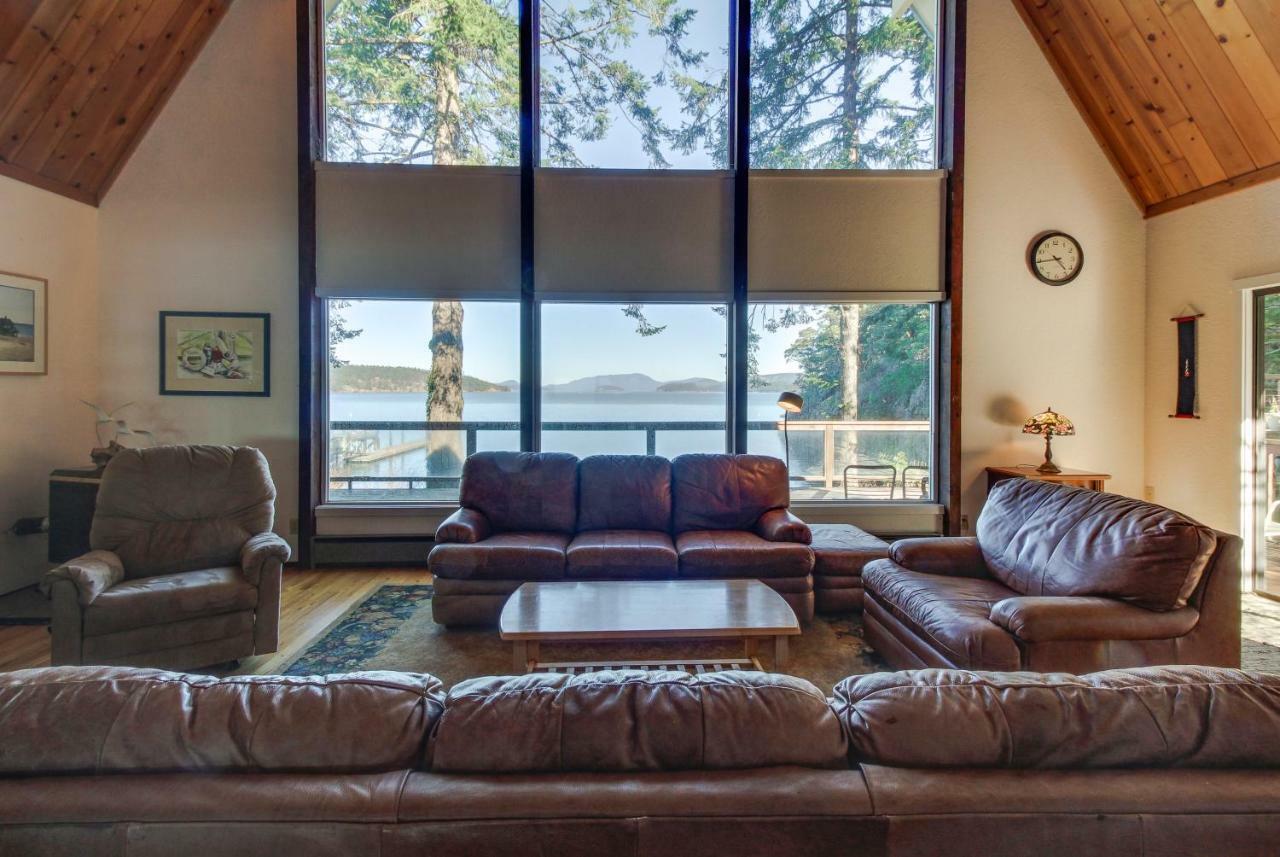 Lopez Island Hunter Bay Waterfront Home Екстер'єр фото